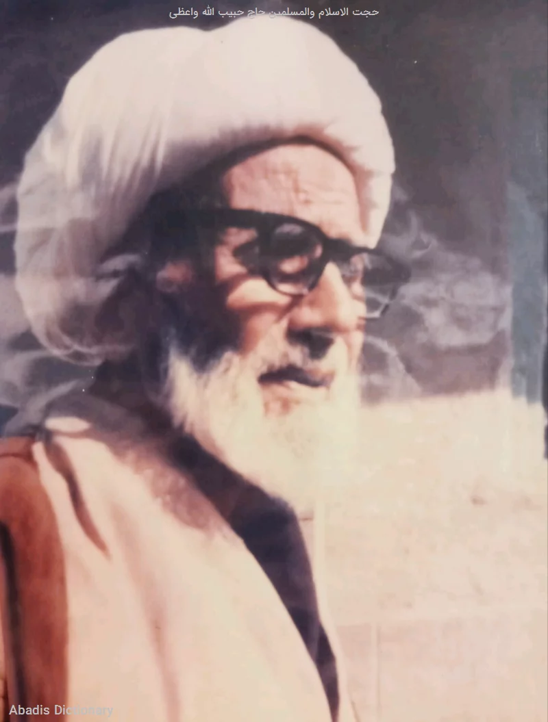 حجت الاسلام والمسلمین حاج حبیب الله واعظی